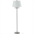 Radiant 150 W 6 Way Andros Metal Floor Lamp, Brushed Steel Finish RA49324